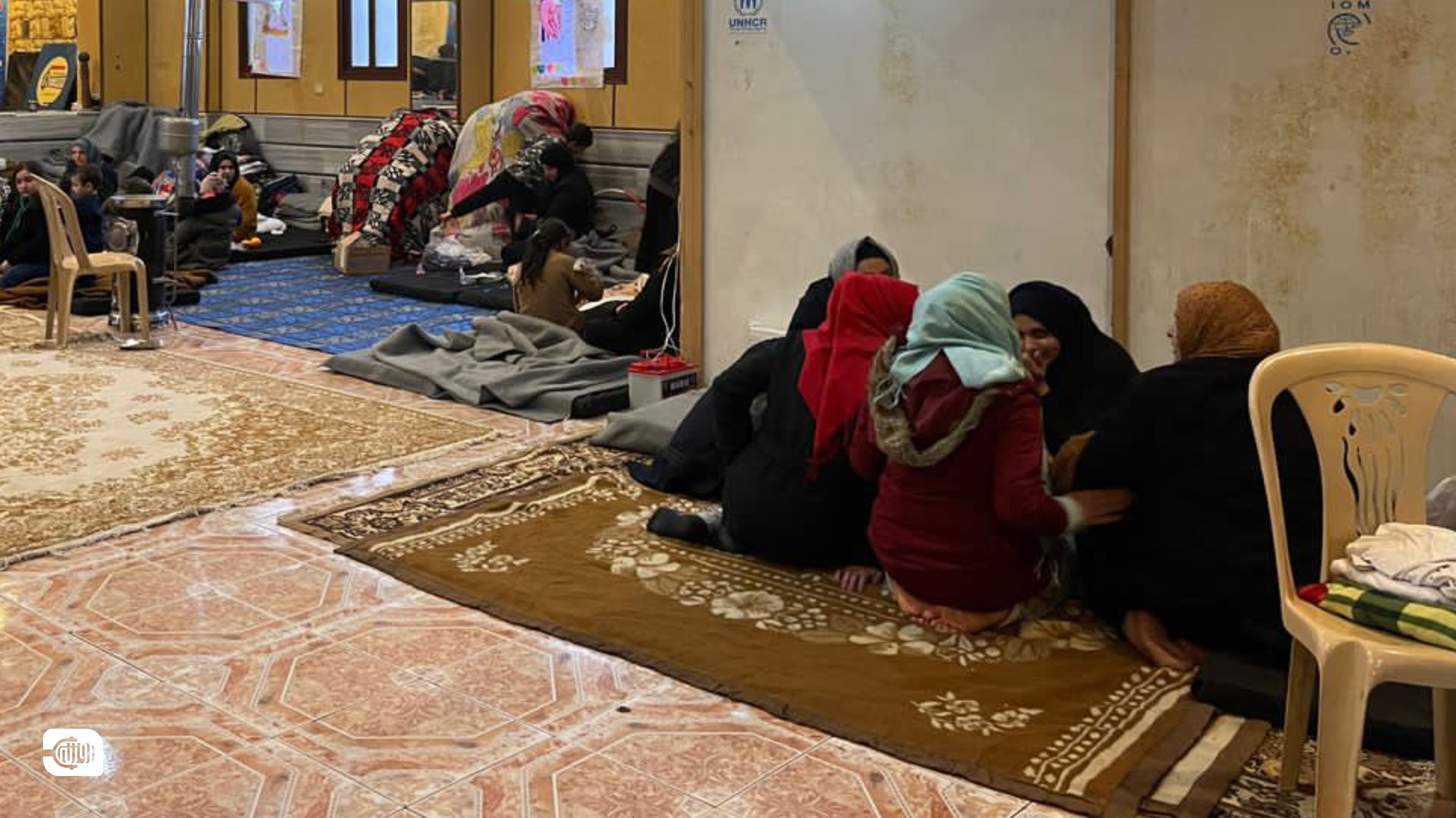 مركز الايواء في مدينة حماة